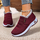 Damskie ciepłe buty zimowe – Wygodny i ocieplany design