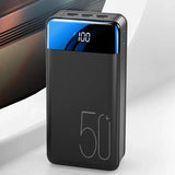 Powerbank 50000mAh – Szybka Przenośna Ładowarka z Wyświetlaczem LED