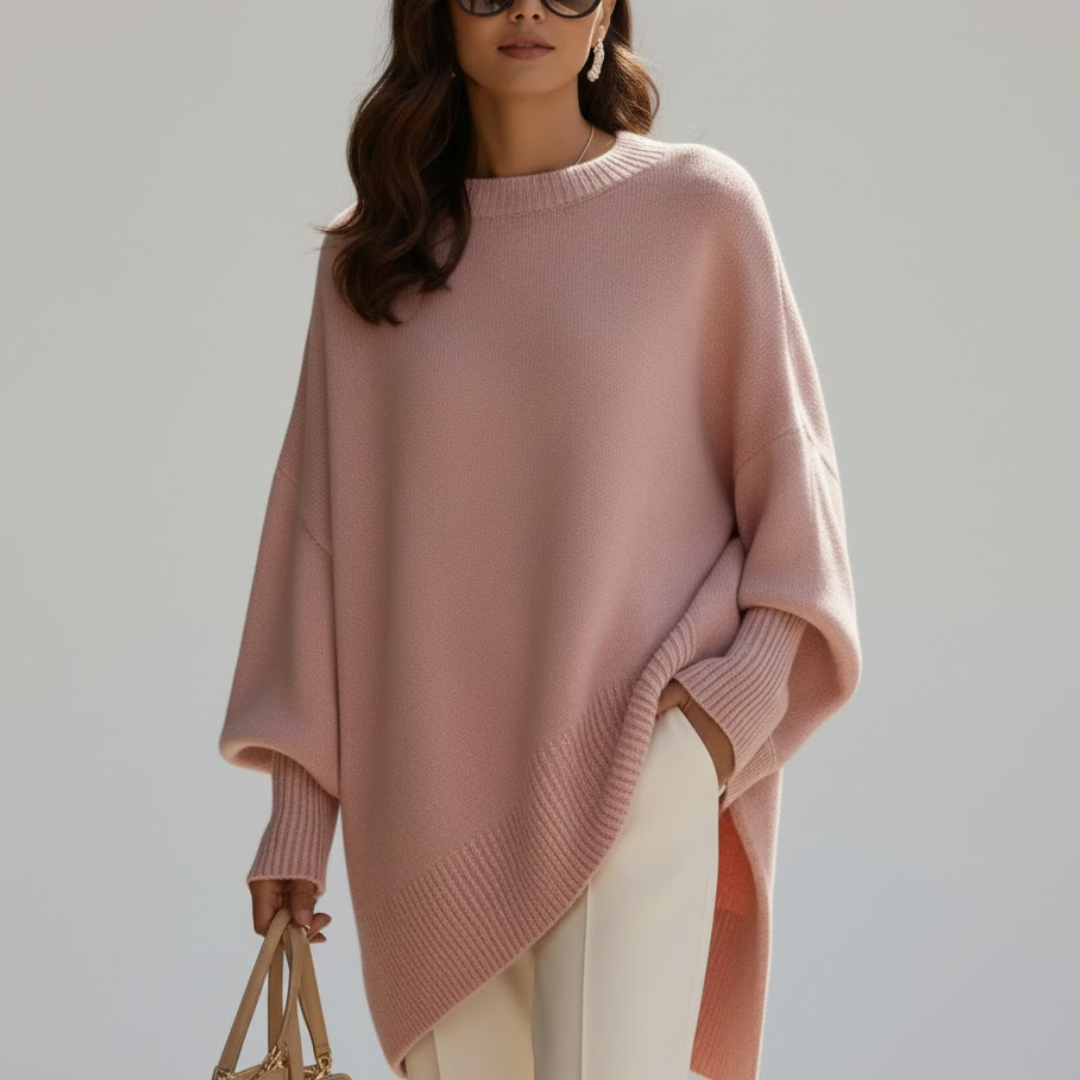 Damski Oversize Sweter Elegancki i Wygodny