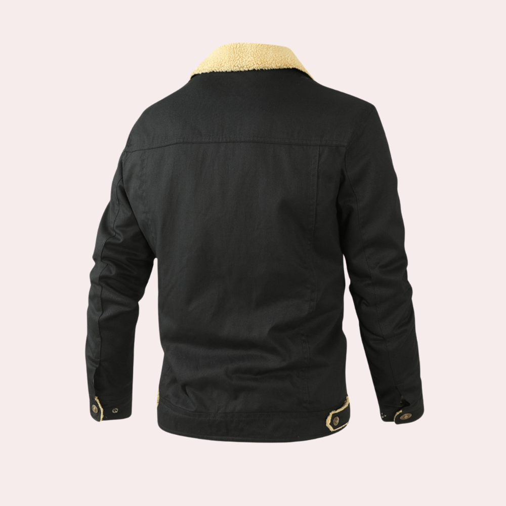 Męska Kurtka Bomber Vintage - Ikoniczny Styl i Ciepło na Zimę