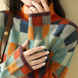 Luksusowy kaszmirowy golf na chłodne dni