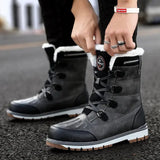 Męskie Buty Zimowe z Ciepłą Podszewką – Wygodny Uchwyt i Outdoorowy Styl