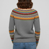 Vintage Dzianinowy Sweter Damski Retro Casual