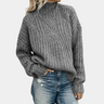 Miękki Dzianinowy Sweter Damski - Stylowy i Wygodny w Czterech Kolorach