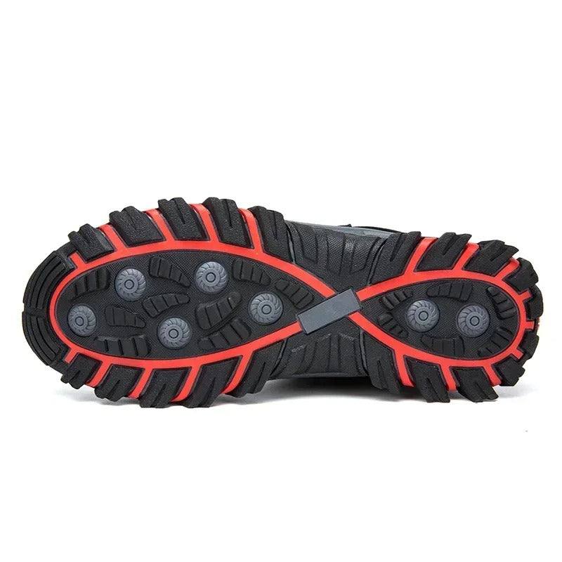 Męskie Buty Zimowe – Ciepłe Wygodne Outdoorowe Botki Za Kostkę