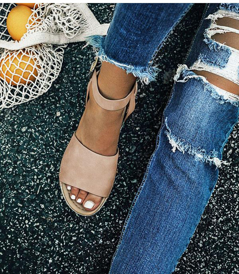 Letnie platformy espadryle dla kobiet