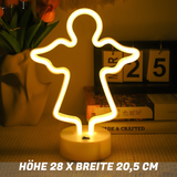 LED Neonowa Lampa Stołowa – Dekoracyjne Figury Świetlne do Sypialni i Salonu