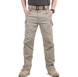 Spodnie Outdoorowe Z Kieszeniami Ergonomiczny Krój Męskie Casual