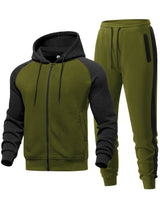 Męski dres – wygodna bluza z kapturem i spodnie dresowe