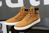 Męskie casualowe buty za kostkę – wygodne stylowe sneakersy