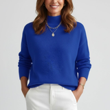 Damski golf luźny krój elegancki i ponadczasowy