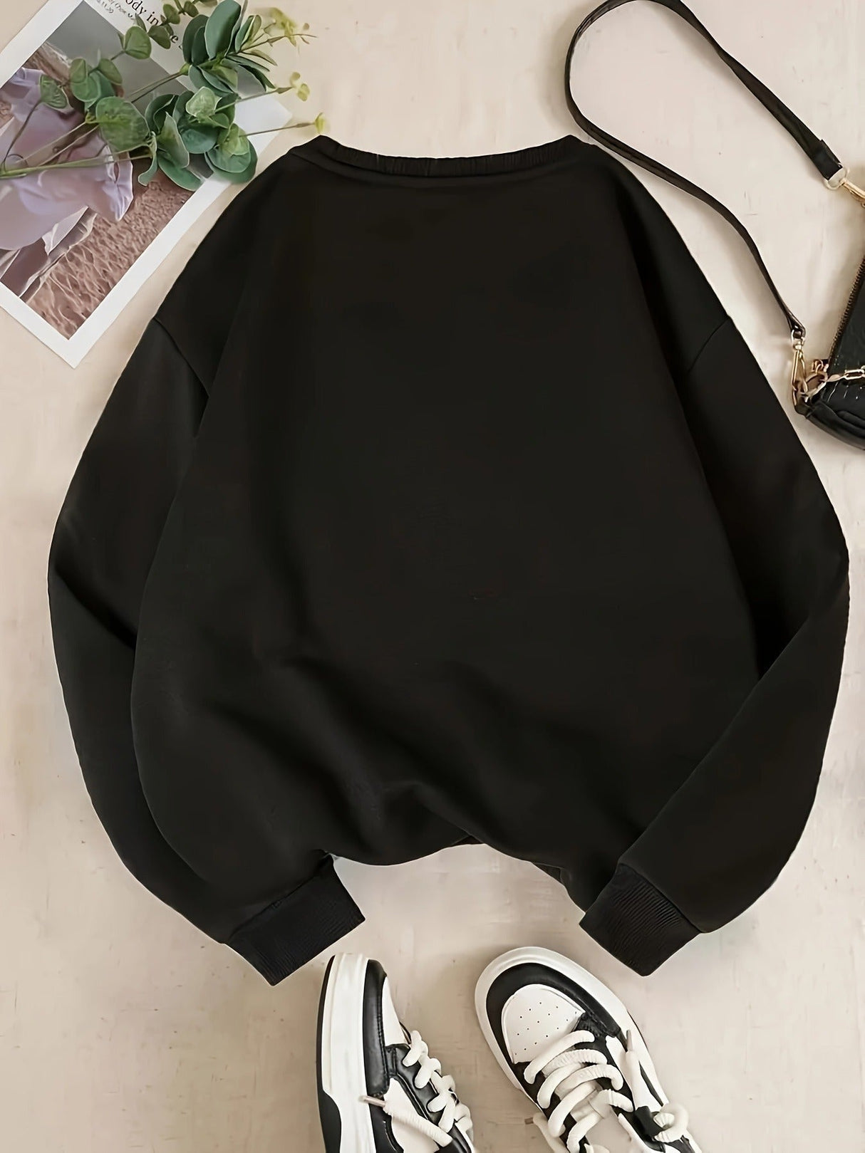 Damski sweter świąteczny – wygodny zimowy sweter z nadrukiem