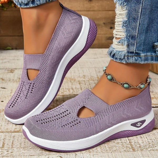 Buty ortopedyczne slip-on z amortyzującą podeszwą