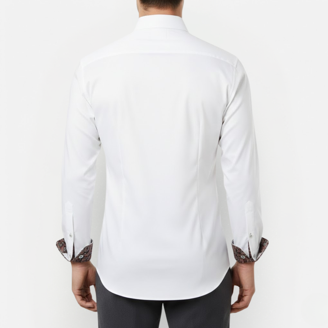 Męska Koszula z Wzorem Paisley – Elegancka i Nowoczesna