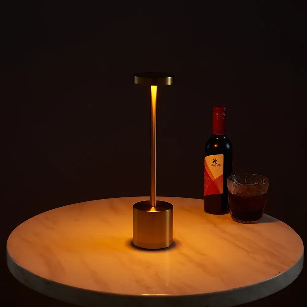 Bezprzewodowa Lampa Stołowa Dotykowa z Ciepłym Światłem