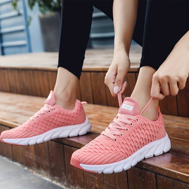 Komfortowe Damskie Sneakersy z Wkładką z Pianki Memory