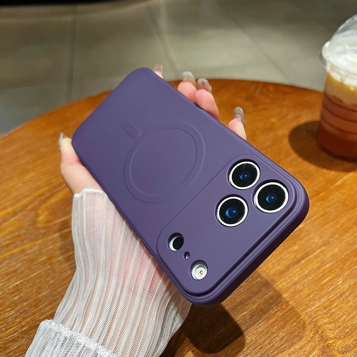 Magnetyczne silikonowe etui na telefon – odporna na wstrząsy obudowa