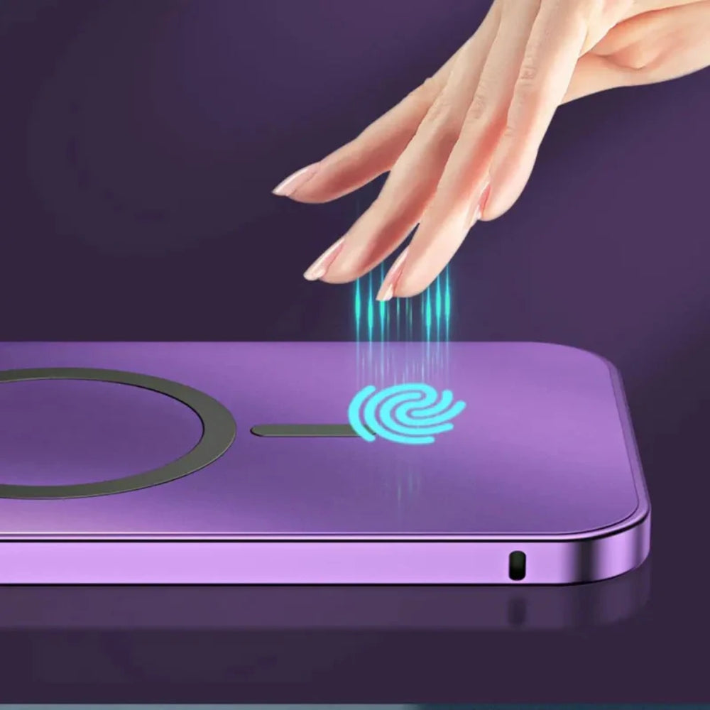 Magnetyczne etui na telefon z pierścieniem i smukłą ochroną