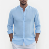 Męska Koszula Lniana – Elegancka i Lekka