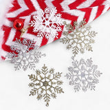 Dekoracyjne Ozdoby Śnieżynki – Zimowy Zestaw Wiszących Dekoracji