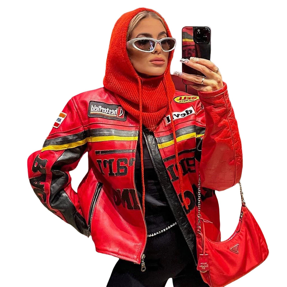 Damski Dziany Szalik z Kapturem – Ciepły Szal z Kapturem na Zimę