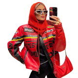 Damski Dziany Szalik z Kapturem – Ciepły Szal z Kapturem na Zimę