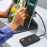 Zewnętrzny SSD USB 3.1 Type-C – Przenośna Pamięć dla Windows i Mac