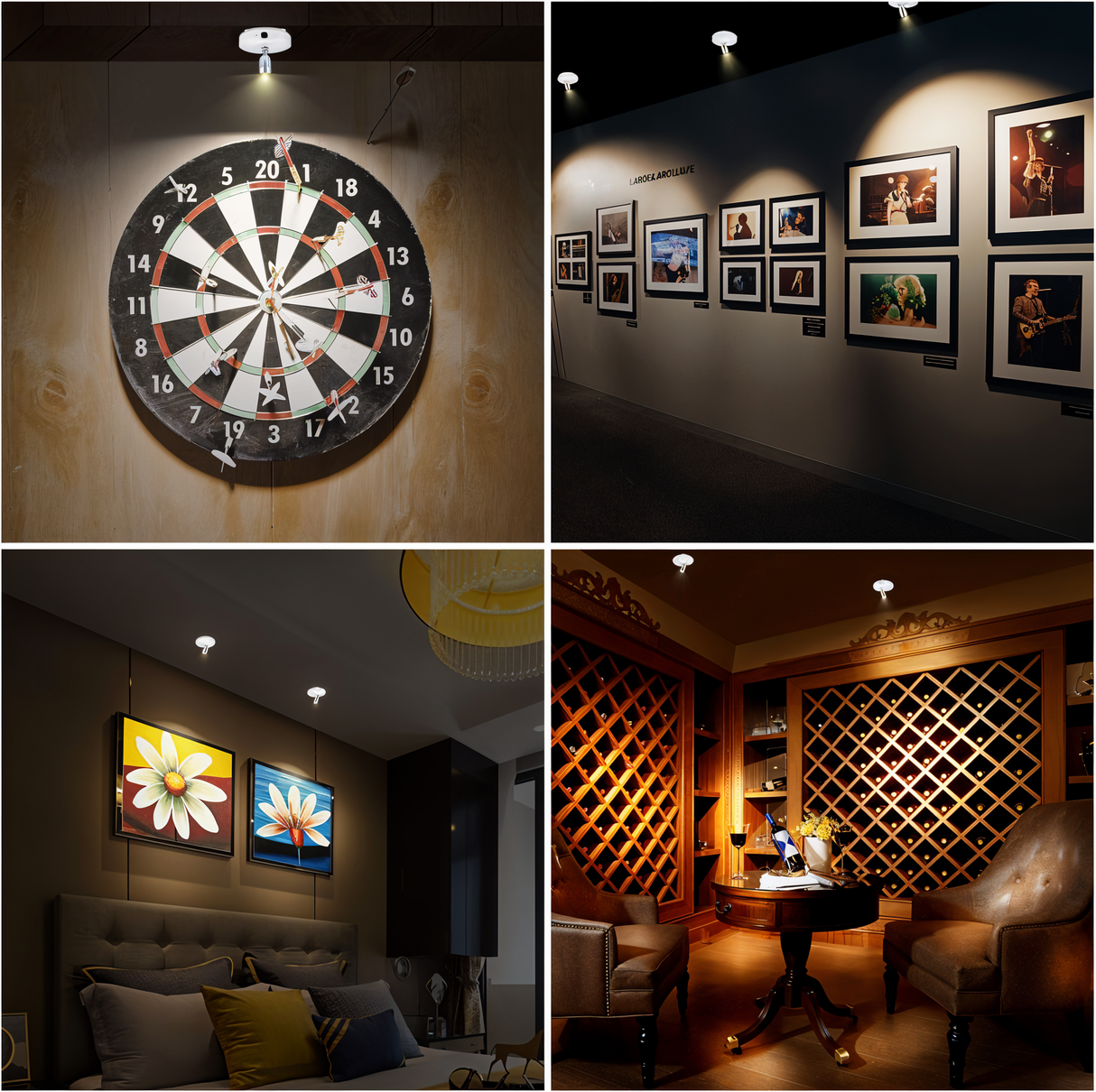 Nastrojowa lampa do roślin – Dekoracyjne oświetlenie akcentujące do wnętrz