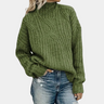 Miękki Dzianinowy Sweter Damski - Stylowy i Wygodny w Czterech Kolorach