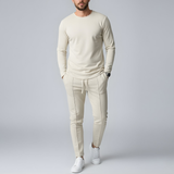 Męski zestaw bluza i spodnie casualowy komfortowy strój