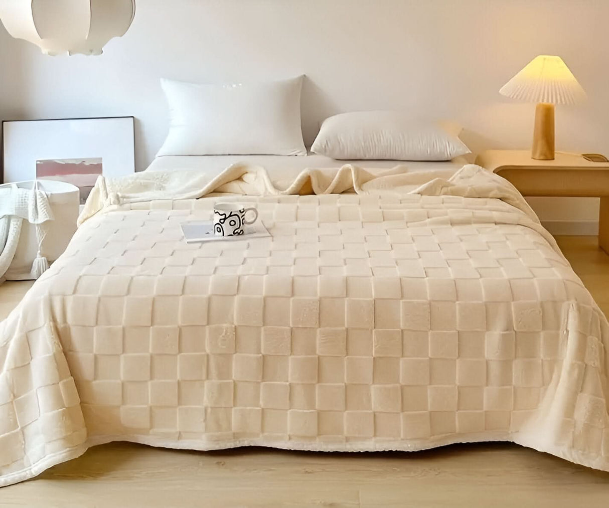 Dwustronny Koc Pluszowy – Miękki i Ciepły Koc na Łóżko i Kanapę