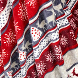 Świąteczny koc z skandynawskim wzorem – Ciepły i przytulny pled