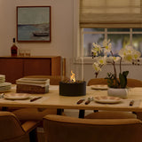 Kominek stołowy – Stylowy przenośny ogrzewacz atmosferyczny do wnętrz i na zewnątrz