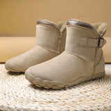 Ciepłe zimowe kozaki z futerkiem – wygodne damskie botki