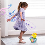 Interaktywna zabawka muzyczna z kaczuszką i efektami świetlnymi