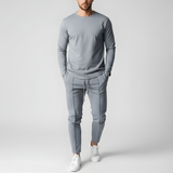 Męski zestaw bluza i spodnie casualowy komfortowy strój