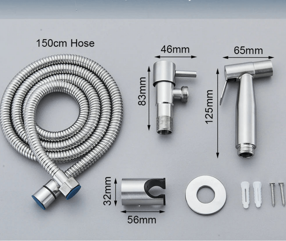 Bidet do Toalety ze Spryskiwaczem | Higieniczne Czyszczenie | Komfortowy i Oszczędzający Wodę