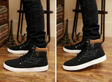Męskie casualowe buty za kostkę – wygodne stylowe sneakersy
