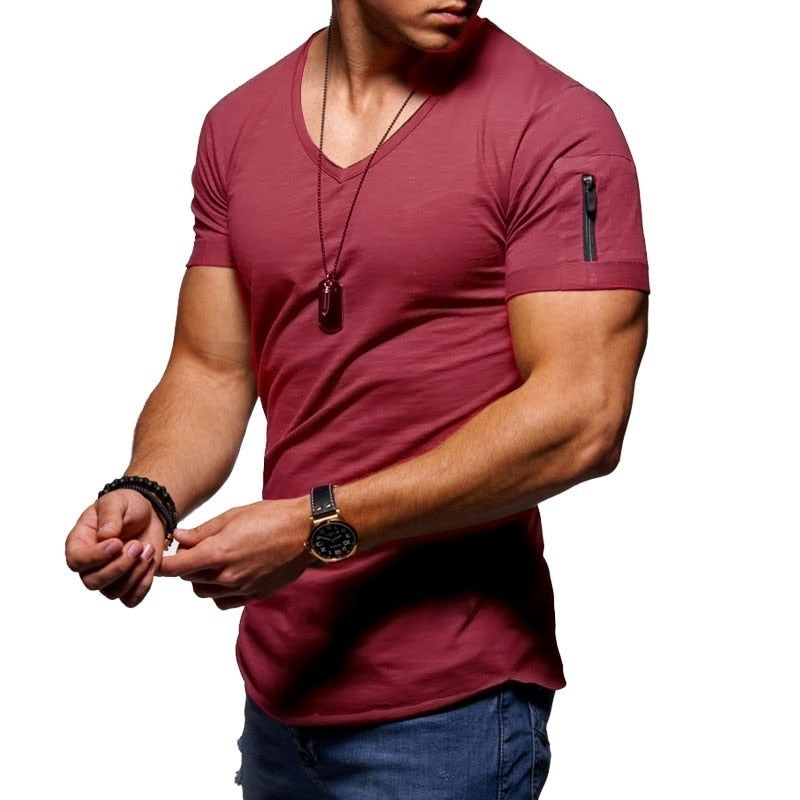 Oddychająca, wygodna koszulka fitness dla mężczyzn