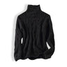 Sweter Damski z Kaszmiru - Premium Drobno Dziany - Ponadczasowa Elegancja