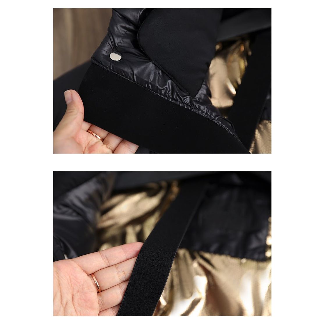 Długa pikowana damska kurtka zimowa – ciepła, stylowa i wodoodporna