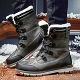 Męskie Buty Zimowe z Ciepłą Podszewką – Wygodny Uchwyt i Outdoorowy Styl