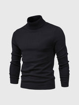 Męski Golf z Miękkiej Bawełny, Ponadczasowy Design