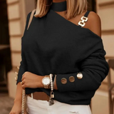 Stylowa Elegancka Wysokiej Jakości Bluzka Damska