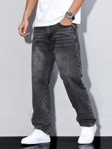 Męskie Baggy Jeans – Luźne Jeansy z Streetwearowym Stylem