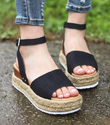 Letnie platformy espadryle dla kobiet