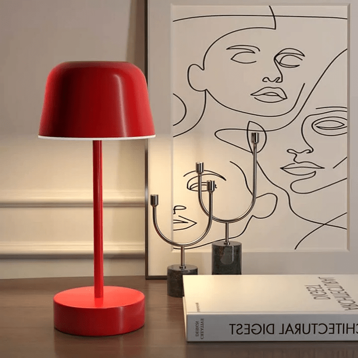 Bezprzewodowa Lampa Stołowa Bauhaus Minimalistyczna i Stylowa