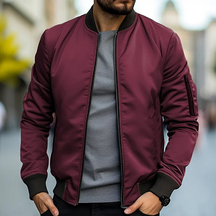 UrbanVibe - Stylowa i Wygodna Kurtka Bomber dla Mężczyzn