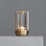 Nowoczesna lampa LED latarnia – nastrojowa dekoracyjna lampa stołowa