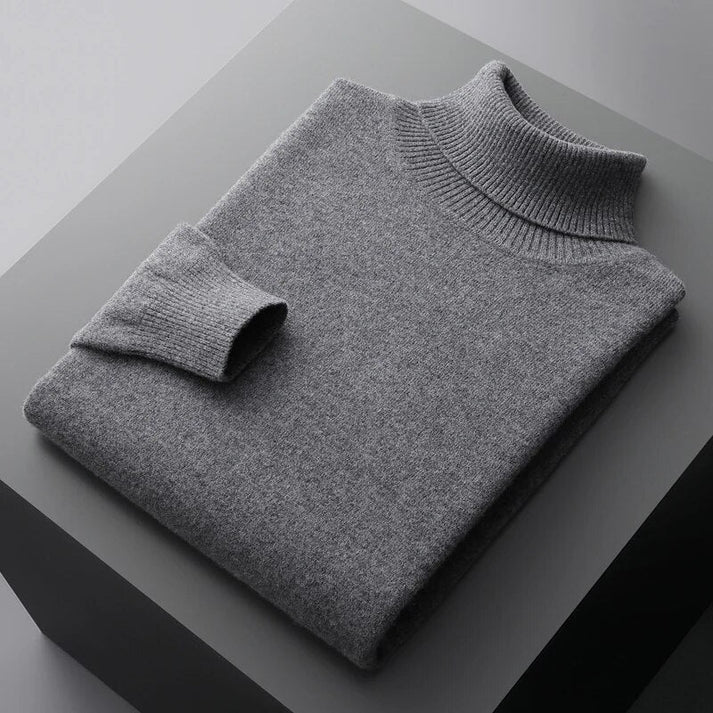 Męski Golf Kaszmirowy - Ponadczasowy i Elegancki Design